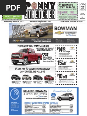 Bowman Auto Center >> Penny Stretcher 03 18 2015 Dermatology Ford Motor Company Bowman Auto Center >> Penny Stretcher 03 18 2015 Dermatology Ford Motor Company