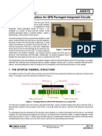 Thermal Considerations For QFN Packaged Integrated Circuits