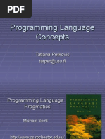 Programming Language Concepts