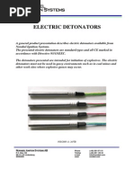 Initiation Systems in Mining Explosives | PDF | Electrical Resistance ...