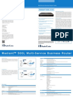 Mediant 500L MSBR Datasheet