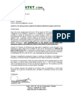 Carta Negacion X Multiafiliacion Correo Electronico