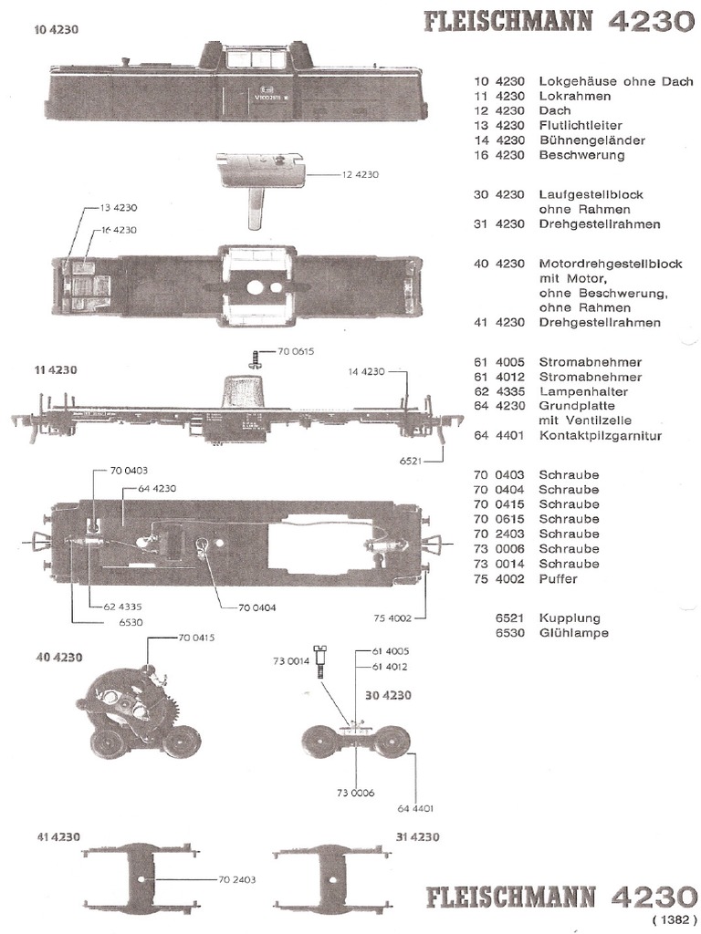 Fleischmann BR212 4230-1968 User Guide | PDF