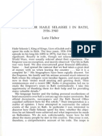 Vol 03 - 08. Haber - The Emperor Haile Selassie I in Bath, 1936-1940