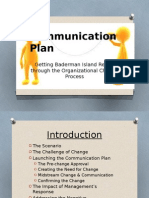 communication plan