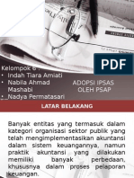 Adopsi IPSAS Oleh PSAP