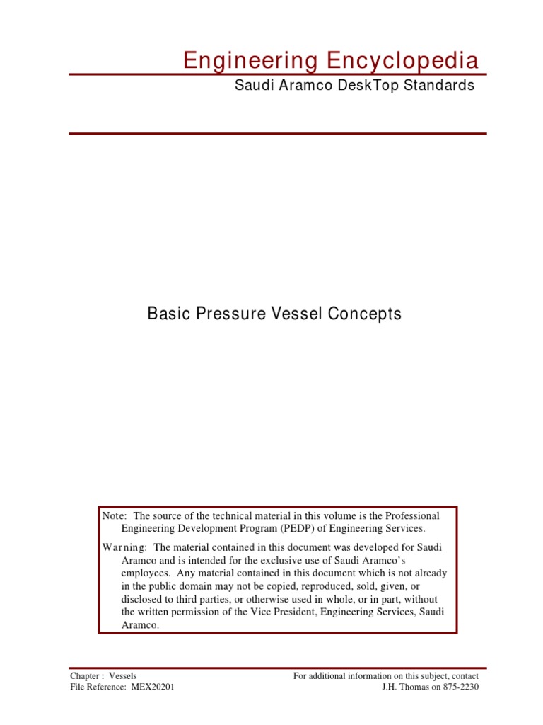 Basic Pressure Vessel Concepts Guide | PDF | Distillation | Oil Refinery