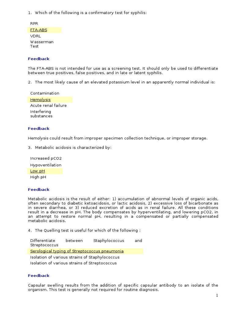 Confirmatory Tests and Lab Techniques | PDF | Glycated Hemoglobin | Anemia