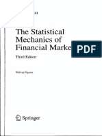 Voit - Stat Mech of Financial Markets