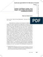 Movimentos Sociais e Protestos Sociais_maria Gloria Gonh_texto 03