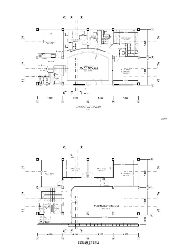 Floor Plan and Elevation Details | PDF