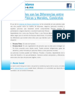 PDF Sabes Cuales Son Las Diferencias Entre Personas Fisicas y Morales