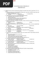 contoh soal essay peluang usaha kelas 11 Buat Soal Kewirausahaan Kelas X Semester 1 Tahun 2019