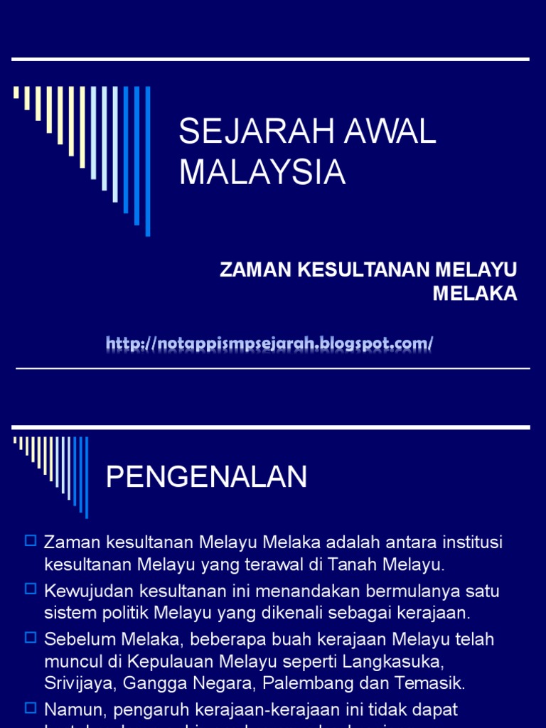 Kerajaan Awal Melayu Pdf
