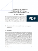 Cuentos, Mitos y Leyendas en La Lit. Indígena PDF