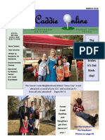 March 2015 Edition of The Caddie Online