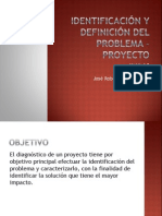 Identificación y Definición Del Problema - Proyecto