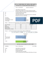 Capacidad de Carga de anclajes