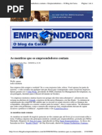 2009-08-20 - As Mentiras Que Os Empreendedores Contam