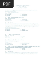 Soal Bahasa Inggris SD Semester Ganjil