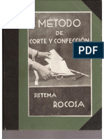 Metode de Corte Y Confeccion Sistema Rocosa 1918-1920