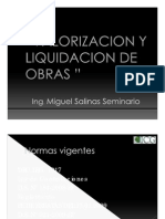 Valoriz. Liquidac - Obras Libre