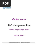 Staff Management Plan (OSIAdmin 3456)