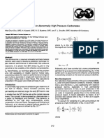 Gas Reservoir Performance in Abnormally High Pressure Carbonates