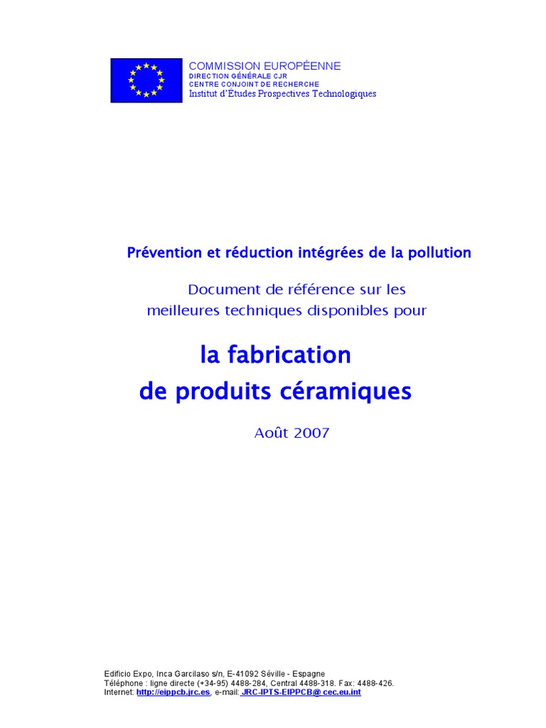 Prevention Et Reduction Integrees De La Pollutionpdf - 