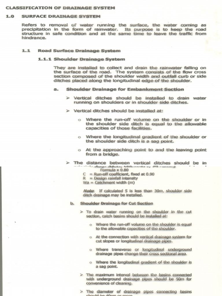 Highway Drainage Design | PDF