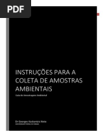 Instruções Para Coleta de Amostras Ambientais