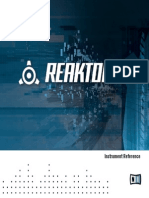 Reaktor 5 Instrument Reference English