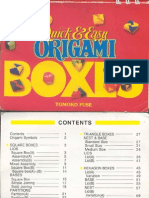 (en) Book - Origami - Tomoko Fuse - Quick and Easy Origami Boxes