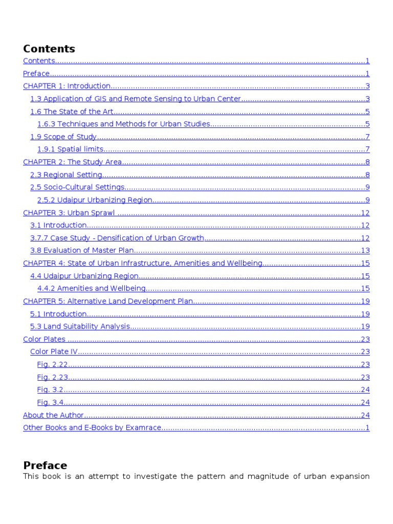 Urban Expansion in Udaipur Region | PDF | Geographic Information System ...