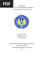 Soal Pilihan Ganda Ilmu Pendidikan