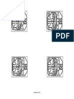 Preamplificador LM741 - PCB