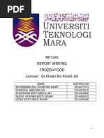 Download Report Marketing 243 by Zul Fiqar SN259380776 doc pdf