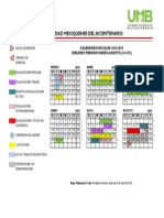 Calendario Semestral 14-15-2