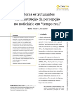 Vetores Estruturantes Na Construcao Da Percepcao Do Noticiario Em Tempo Real ECOMPOS 2009-Libre
