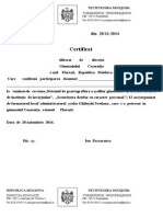 Certificate Ctice gimnzaiul coșernita