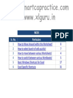 Excel Shortcuts v2