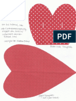 Ruffle Heart Banner Templates