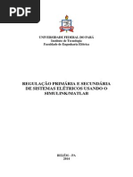 Regulação Primária e Secundária de Sistemas Elétricos Usando o MATLAB