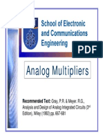 7 Analog Multiplier s