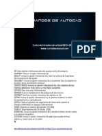 Comandos de Autocad