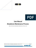 BSNL PM UM 05 Breakdown Maintenance Process V3.0 12042013