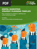Digital Marketing Plan Template Smart Insights