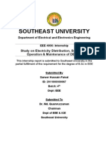 Study On Electricity Distribution, Substation Operation & Maintenance of DESCO