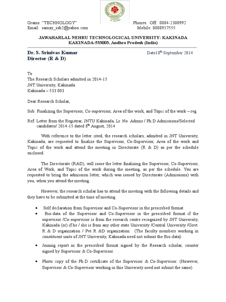 Thesis co supervisor image