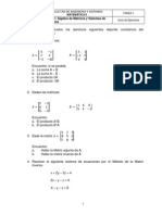 Matrices y sistemas de ecuaciones